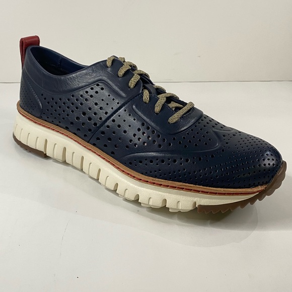 cole haan zerogrand laser perforated sneaker